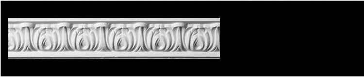 image of Plaster Ornament / Leaf DC805-19A