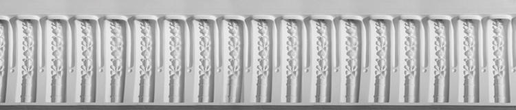 image of Plaster Ornament / Flute DC809-01A