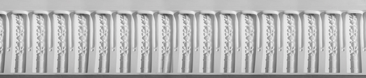 Plaster Ornament / Flute DC809-01A