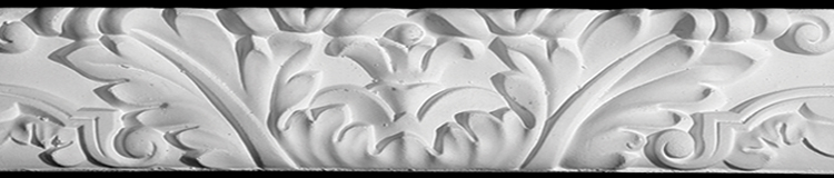 image of Plaster Ornament / Leaf DC805-08A