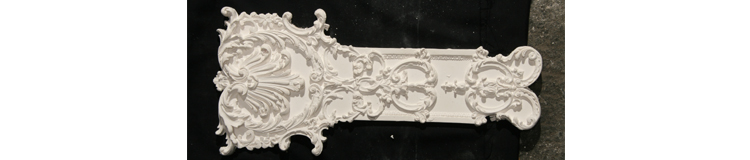 image of Plaster Ornament / Center DC814-07A