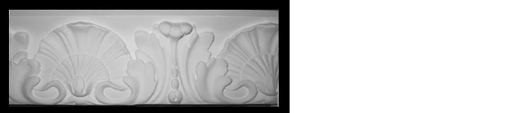 Plaster Ornament / Leaf DC805-37A