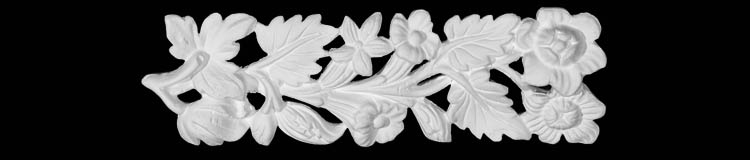 image of Plaster Ornament / Leaf DC805-45A