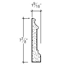 Side View image of Plaster Panel – DC307-125