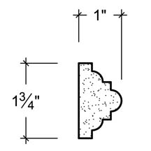 Side View image of Plaster Panel – DC401-089