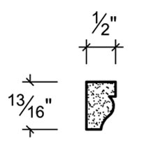 Side View image of Plaster Corner Panel – DC401-094A