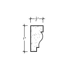 Side View image of Plaster Panel – DC401-094C