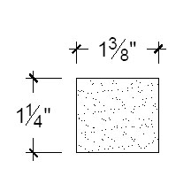 Side View image of Plaster Panel – DC401-165A