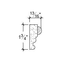 Side View image of Plaster Panel – DC401-190