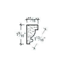 Side View of Plaster Panel – DC401-219 Side View image of Plaster Panel – DC401-219