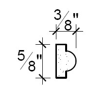 Side View image of Plaster Panel – DC401-227