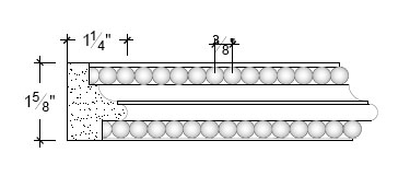 Plaster Corner Panel – 401-245B image of Plaster Corner Panel – 401-245B