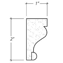 Side View of Plaster Panel – DC402-083 Side View image of Plaster Panel – DC402-083