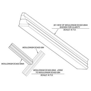 2D View image of Plaster Panel – DC402-084A