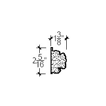 Side View of Plaster Panel – DC402-188 Side View image of Plaster Panel – DC402-188