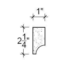 Side View image of Plaster Panel – DC402-276