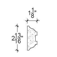 Side View image of Plaster Panel – DC402-308