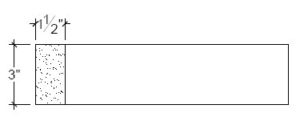 2D View of Plaster Panel – DC403-165 2D View image of Plaster Panel – DC403-165