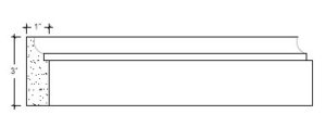 2D View image of Plaster Panel – DC403-255