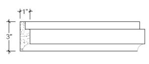 2D View image of Plaster Panel – DC403-276
