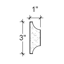 Side View image of Plaster Panel – DC403-276B