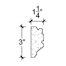 Side View of Plaster Panel – DC403-337 Side View image of Plaster Panel – DC403-337