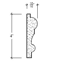 Side View image of Plaster Panel – DC404-116