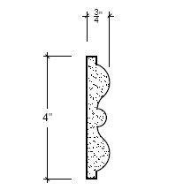 Side View image of Plaster Panel – DC404-118