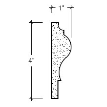 Side View image of Plaster Panel – DC404-119