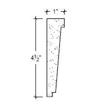Side View image of Plaster Panel – DC404-247