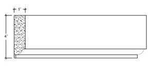 2D View of Plaster Panel – DC404-256 2D View image of Plaster Panel – DC404-256