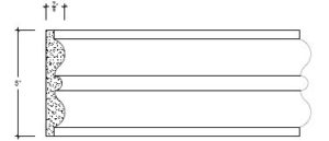 2D View of Plaster Panel – DC405-118 2D View image of Plaster Panel – DC405-118