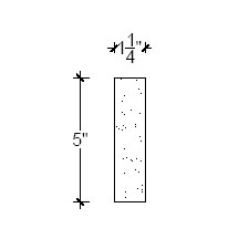 Side View image of Plaster Panel – DC405-165C