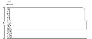 2D View image of Plaster Panel – DC405-206