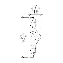Side View image of Plaster Panel – DC405-285