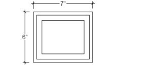 2D View of Plaster Panel – DC407-138b 2D View image of Plaster Panel – DC407-138b