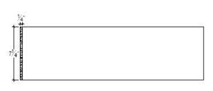 2D View image of Plaster Panel – DC407-165