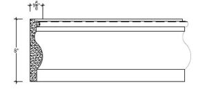 2D View of Plaster Panel – DC408-120 2D View image of Plaster Panel – DC408-120