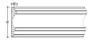 2D View image of Plaster Panel – DC409-286