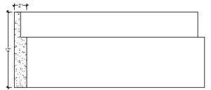 2D View image of Plaster Panel – DC412-382