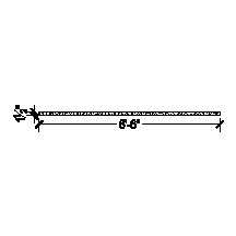Side View image of Plaster Pilaster – DC414-207A