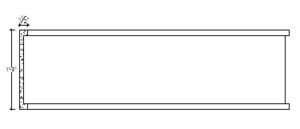 2D View of Plaster Panel – DC415-359 2D View image of Plaster Panel – DC415-359