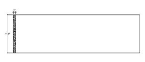 2D View image of Plaster Panel – DC416-165A