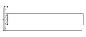 2D View image of Plaster Panel – DC416-382