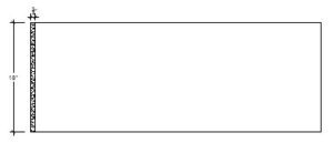 2D View image of Plaster Panel – DC418-165