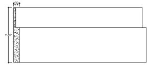 2D View image of Plaster Panel – DC422-382