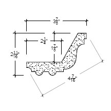 Side View image of Plaster Cove Lighting – DC502-115