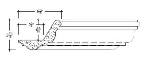 2D View image of Plaster Cove Lighting – DC502-122