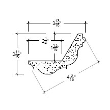 Side View image of Plaster Cove Lighting – DC502-122