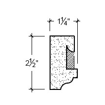 Side View image of Plaster Frieze Moulding – DC502-128